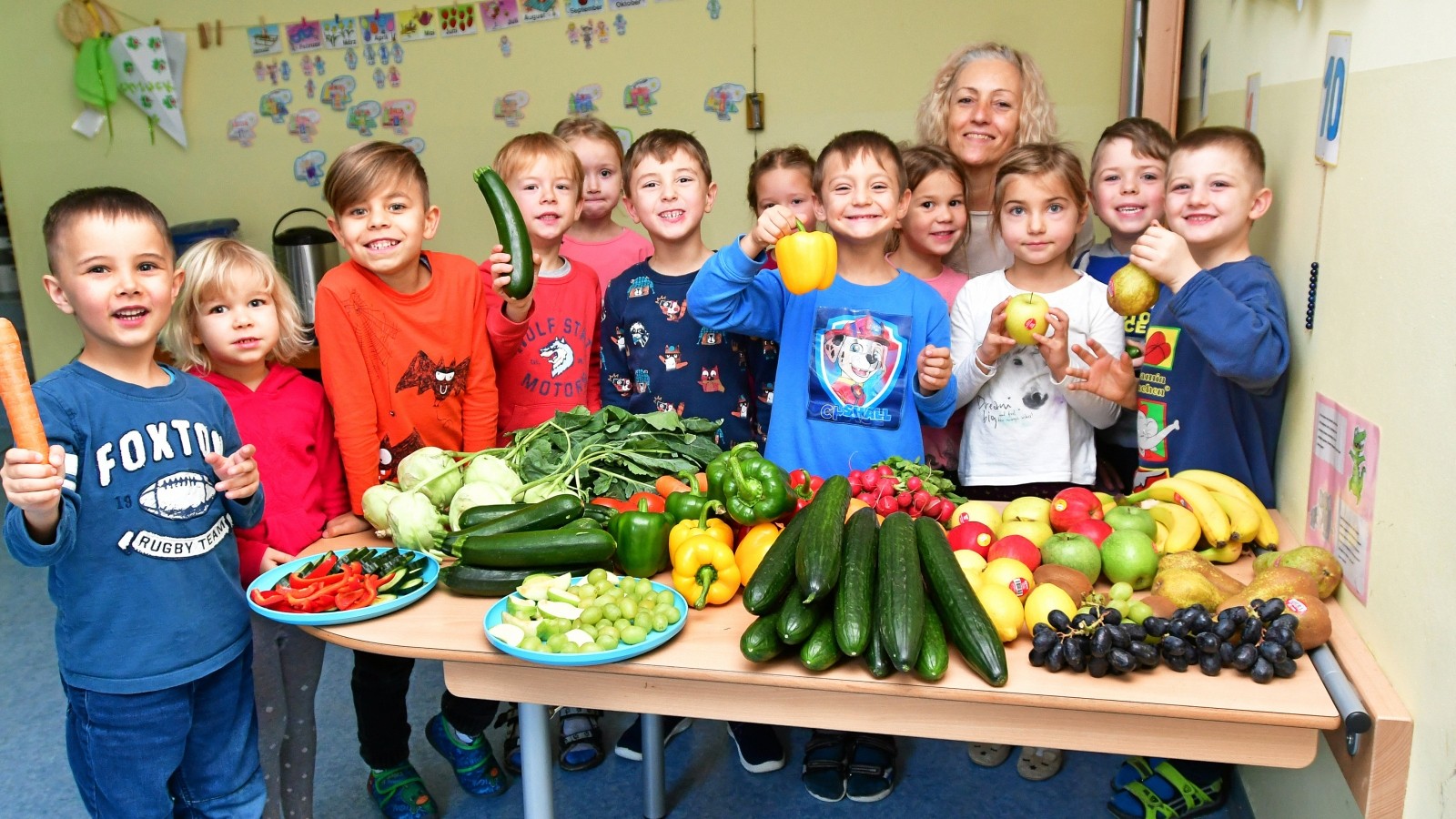 Gesundes Frühstück im Kindergarten Zauberland