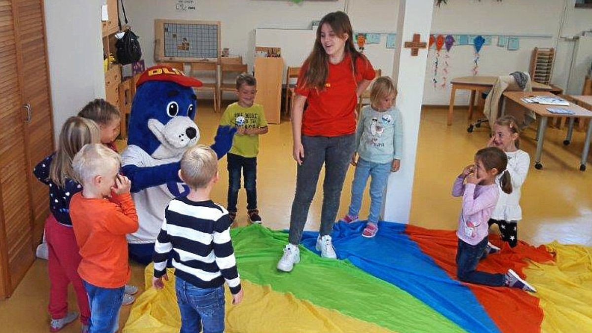 DLRG Leinefelde-Worbis gibt Kindern Tipps zum Verhalten am und im Wasser