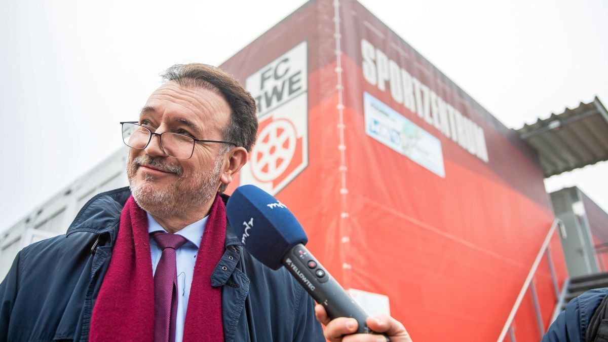 Rettung in Sicht? Insolvenzverwalter Volker Reinhardt.