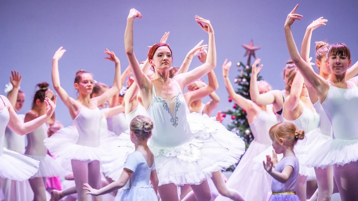 Den „Nussknacker“ gaben die Ballettschüler im Dezember und Anfang Januar.