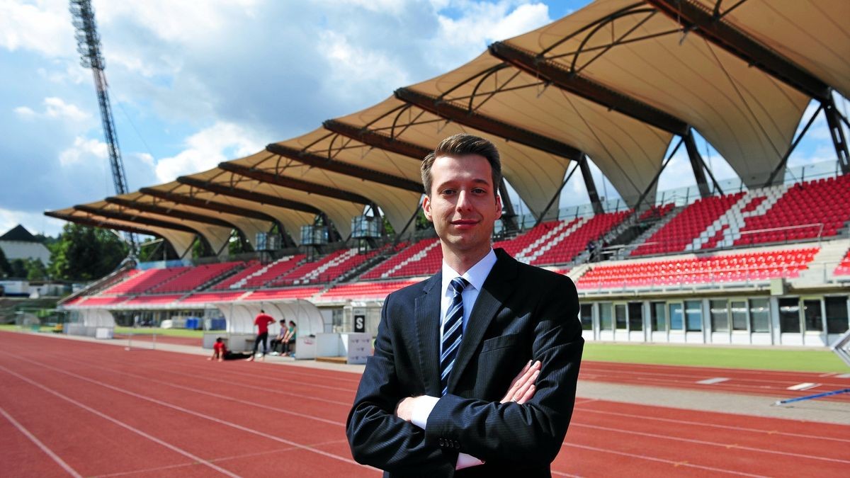 Christian Fothe ist Chef der Arena im Steigerwaldstadion Erfurt..