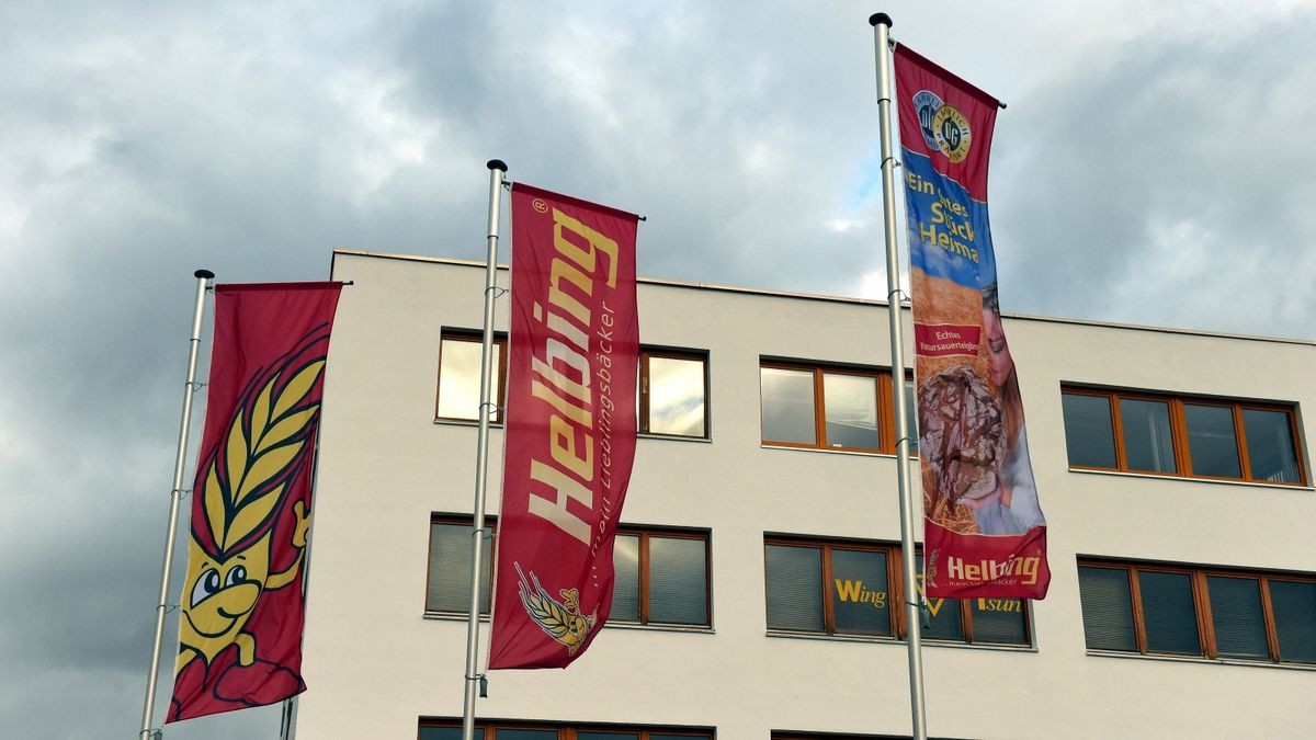 Ansicht Großbäckerei Helbing in der Erfurter Eugen-Richter-Straße