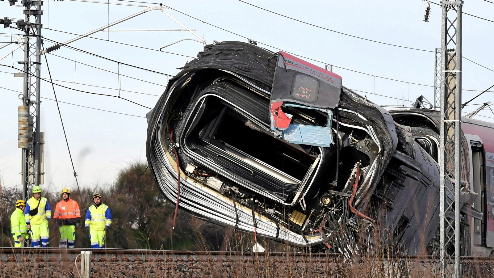 Zugunglück in Italien - Mehrere Menschen sterben