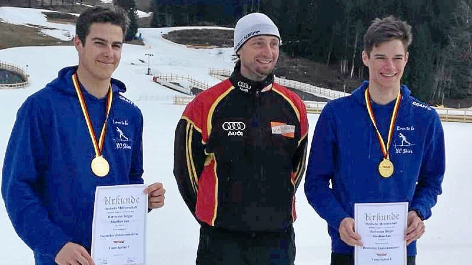 Birger Hartmann und Jan Stölben holen Gold im Teamsprint