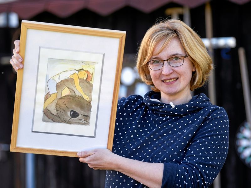 Wenig Sex, viel Gefühl Eisenbergerin malt Aufklärungsbuch für Jungen