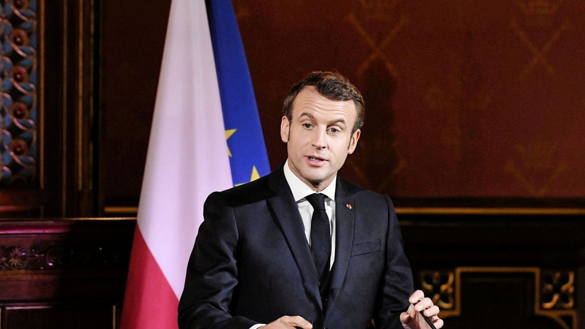 Frankreichs Präsident Emmanuel Macron