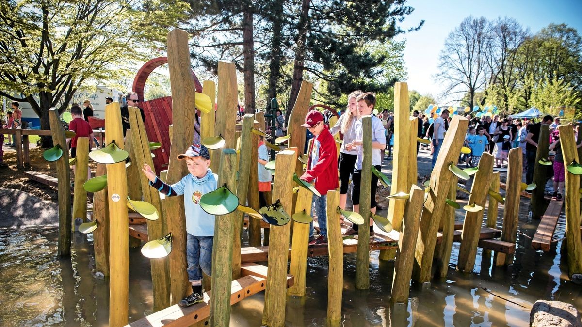 Der Spielplatz im Erfurter Egapark hat wieder geöffnet (Archivfoto). 