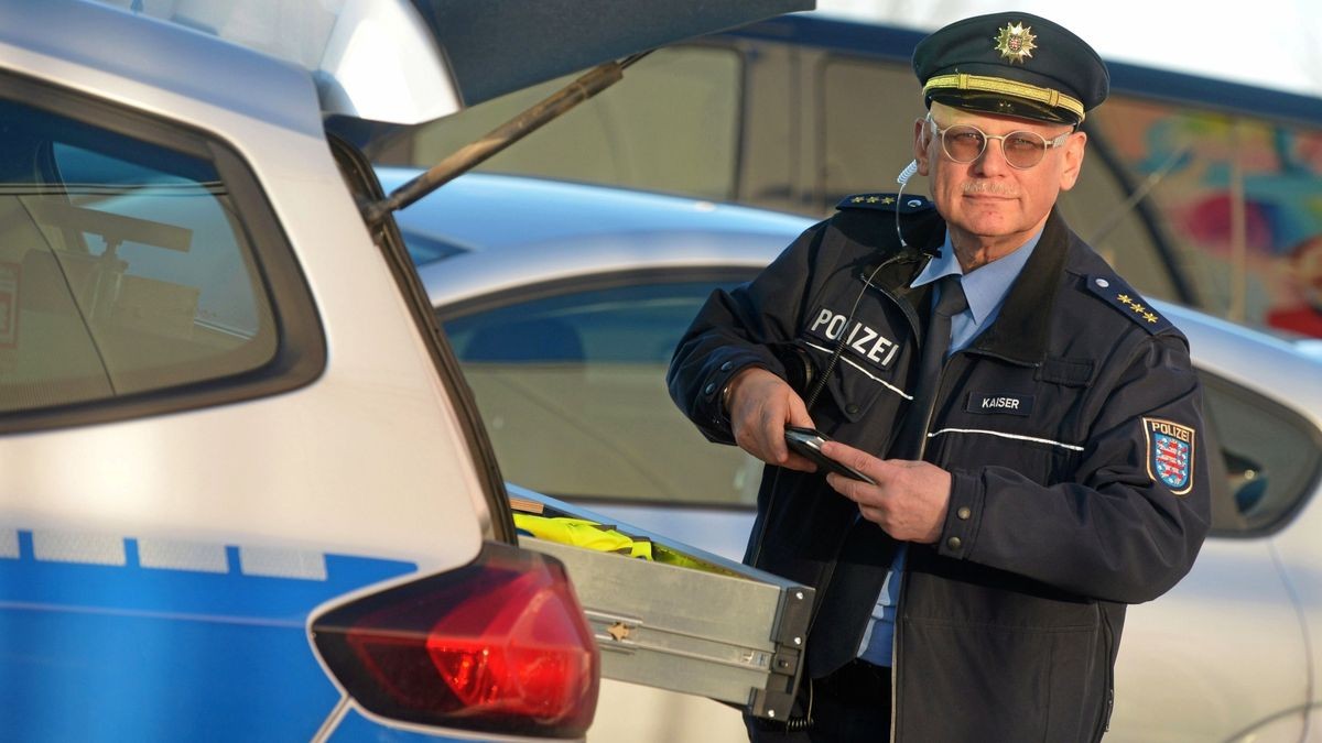 Polizeidirektor Dietmar Kaiser ist der Leiter der Polizeiinspektion Eichsfeld. Er beobachtet zunehmend Verletzungen des Anstands gegenüber den Beamten. 