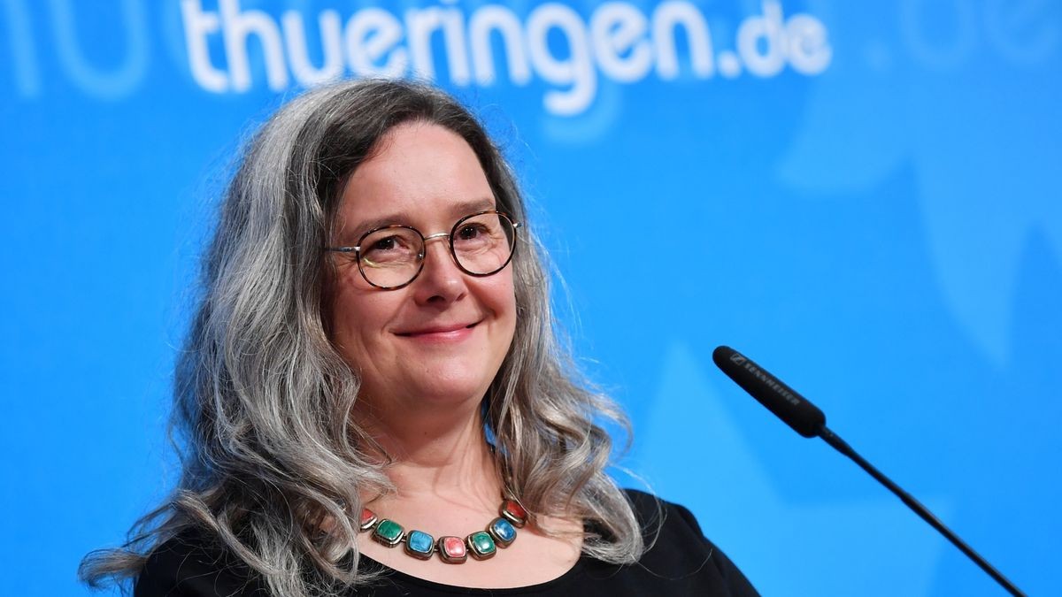 Thüringens Gesundheitsministerin Heike Werner  (Linke).