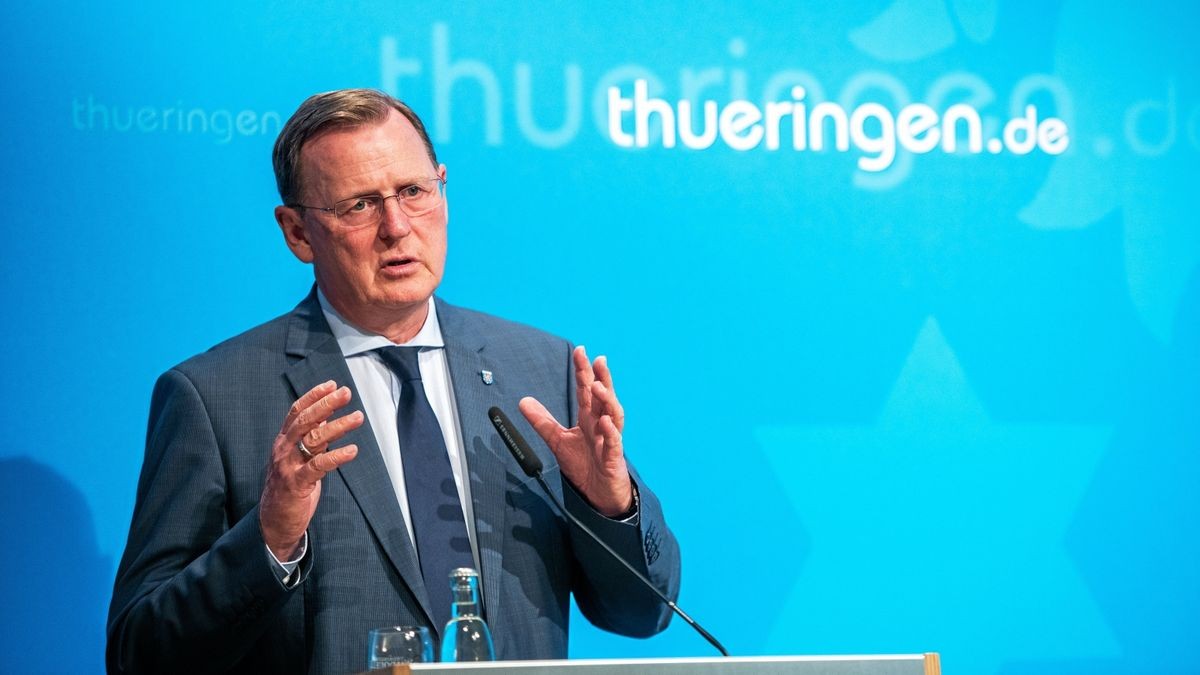 Thüringens Ministerpräsident Bodo Ramelow (Linke) 