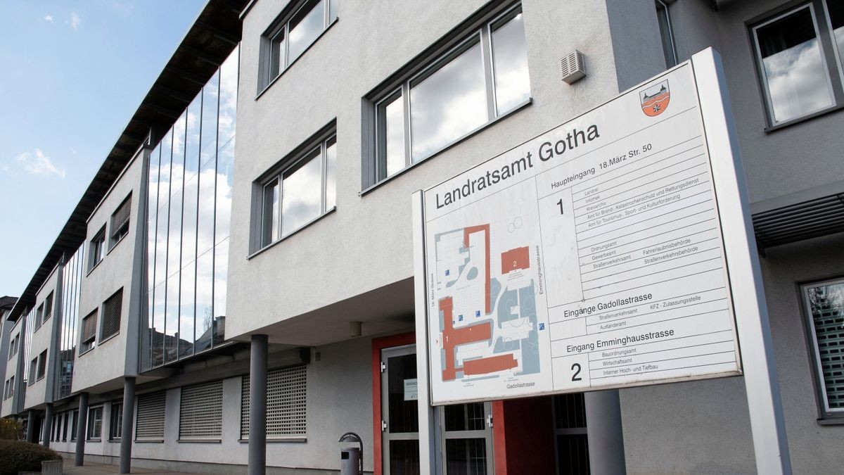 Das Gesundheitsamt im Landratsamt Gotha erfasst die Corona-Entwicklung in der Region.