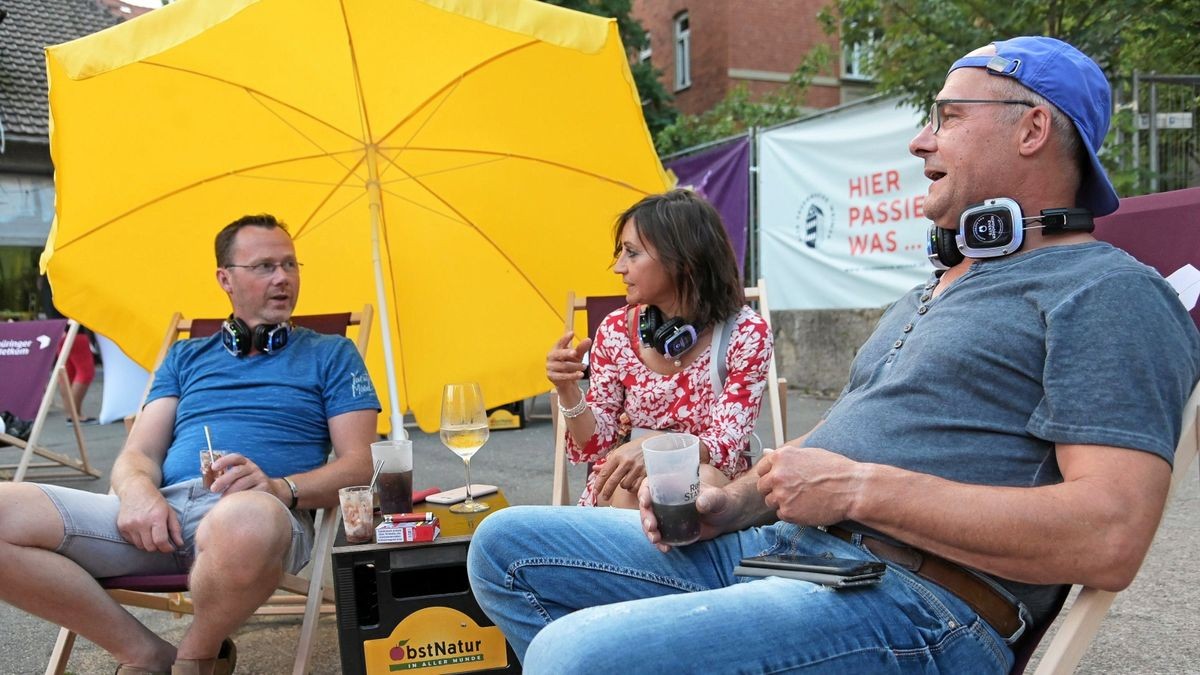 Ein angenehmer Sommerabend bei der After Work Party in der Alten Feuerwache.