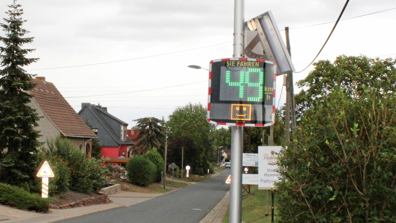 Ortschaftsrat will Dialogdisplay für Heygendorf kaufen