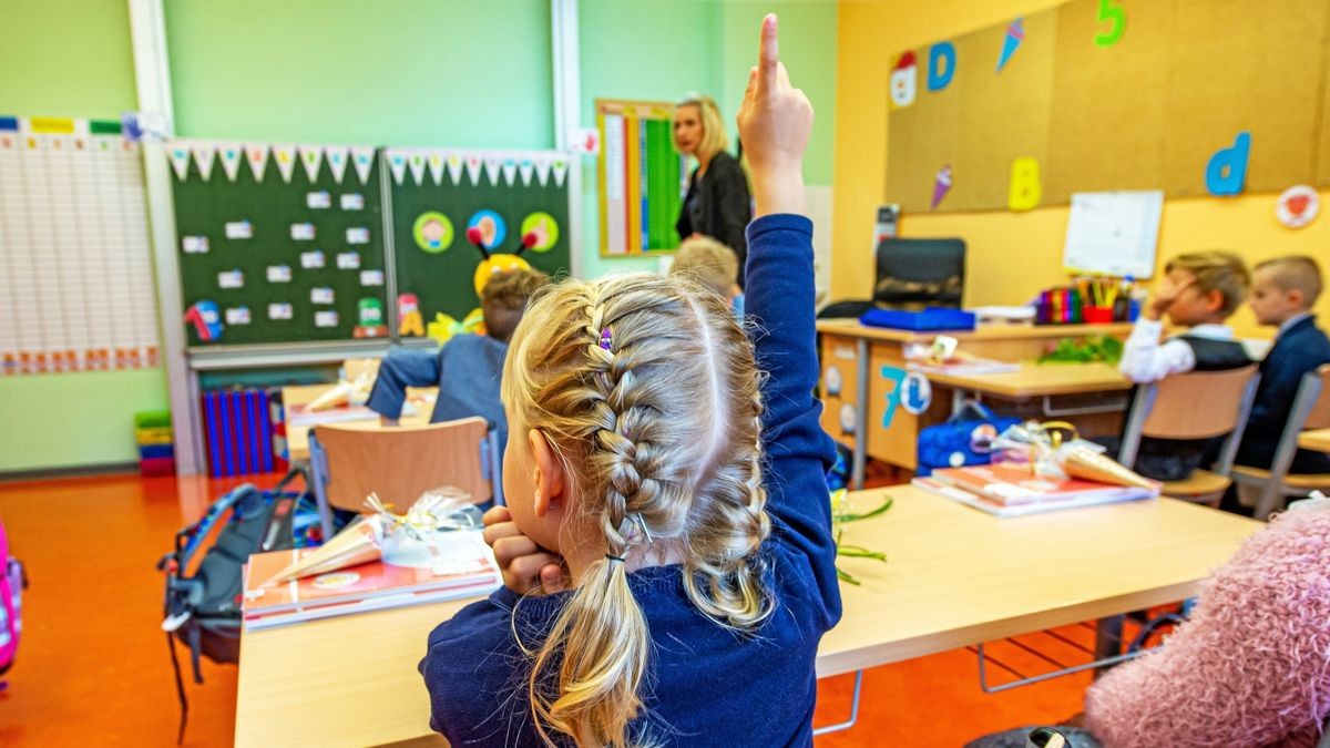 Stufe Rot bedeutet in der Regel, dass die Schule wegen eines Corona-Ausbruchs vorübergehend geschlossen bleibt.