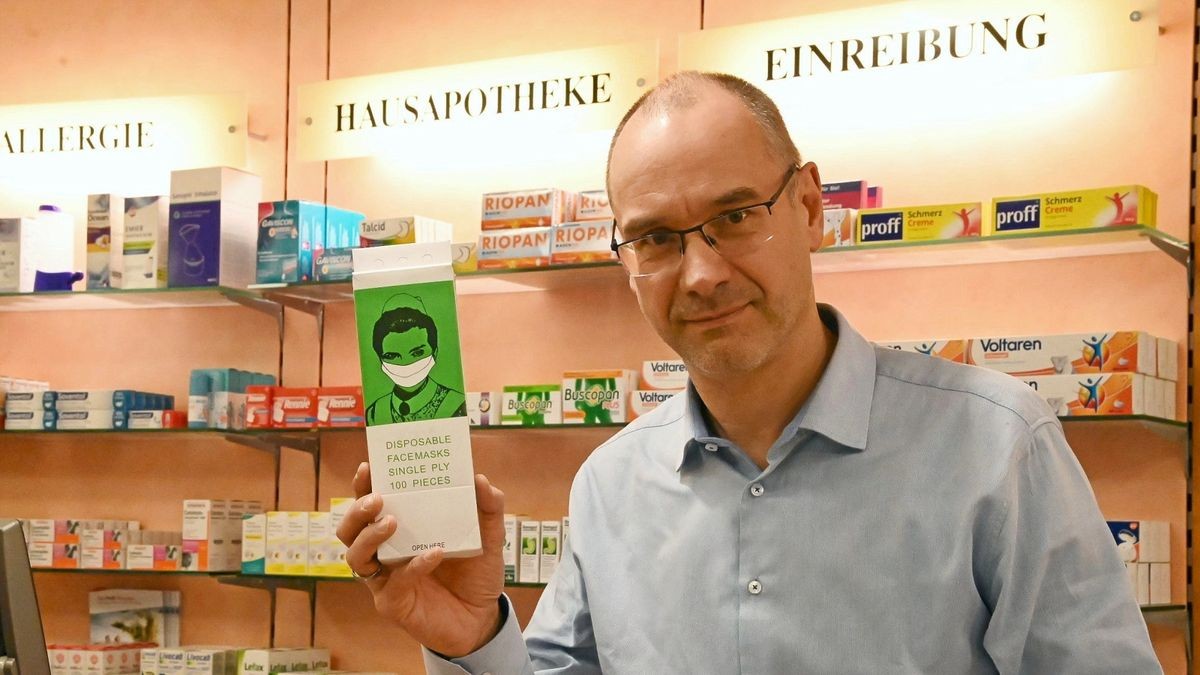 Der Weimarer Apotheker Stefan Fink, hier eine Aufnahme aus dem Februar dieses Jahres, ist Vorsitzender des Thüringer Apothekerverbandes.