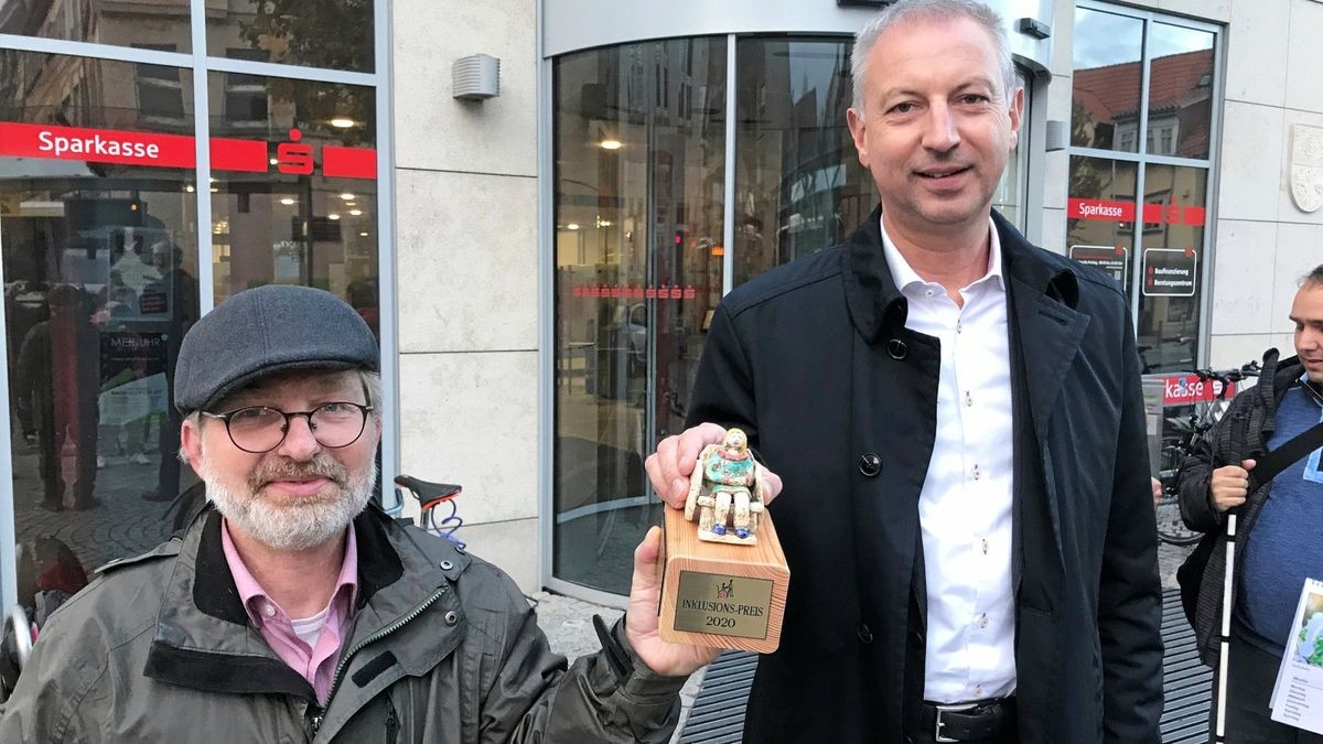 Inklusionspreis 2020 für die Sparkasse ArnstadtIlmenau