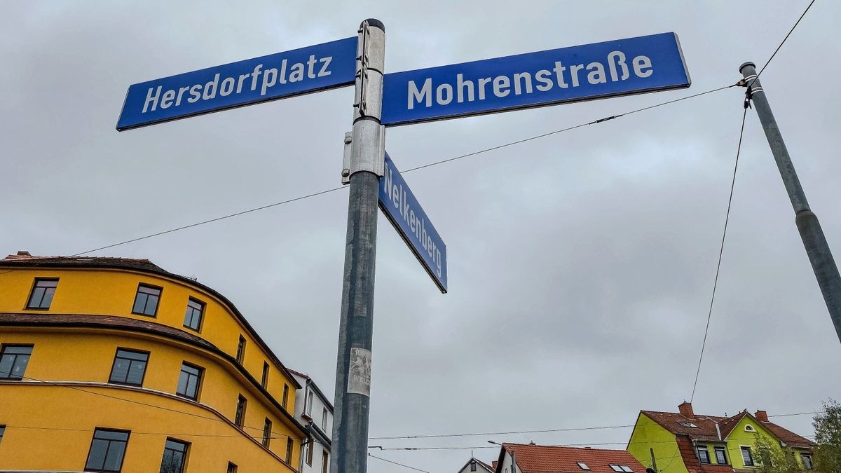 Die Mohrenstraße gehört in Gotha zu den angestammten Straßennamen, die nicht negativ besetz sind. Der Stadtrat lehnt eine Umbenennung ab. 