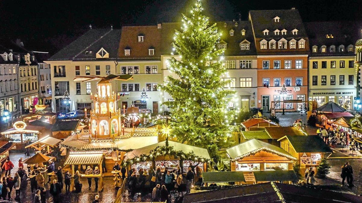 So schön wird sich die Weimarer Weihnacht frühestens 2021 wieder präsentieren.