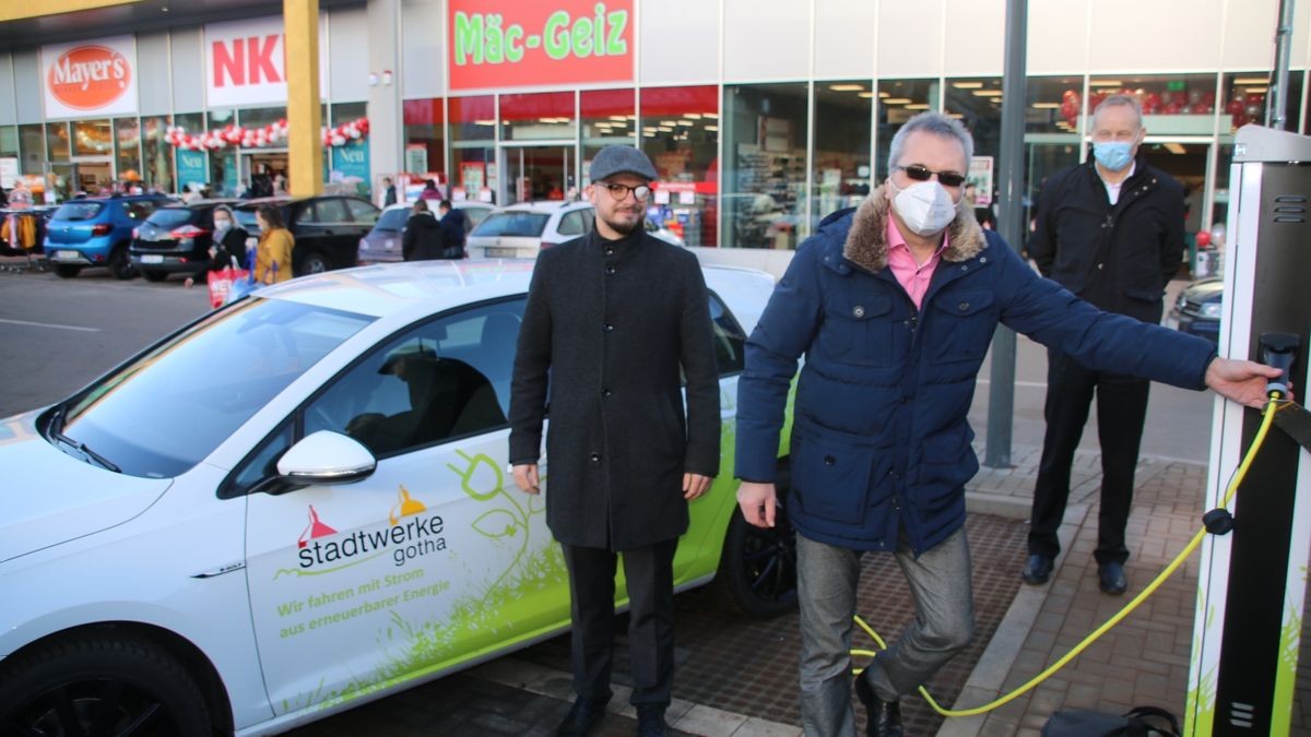 Zwischen Garten- und Moßlerstraße ist das neue Fachmarktzentrum in der Gothaer Innenstadt eröffnet worden.