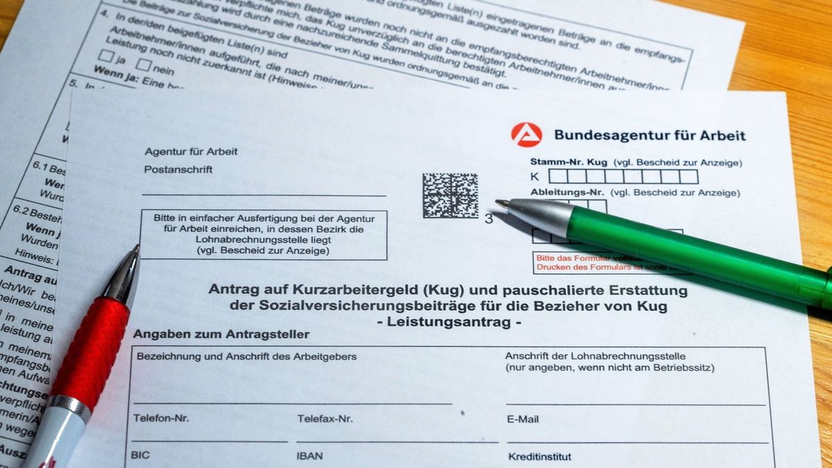 Jede dritte Firma in Thüringen hat das Instrument der Kurzarbeit zur Bewältigung der Krise genutzt. Lediglich fünf Prozent der Unternehmen mussten Mitarbeitern kündigen. (Symbolbild)