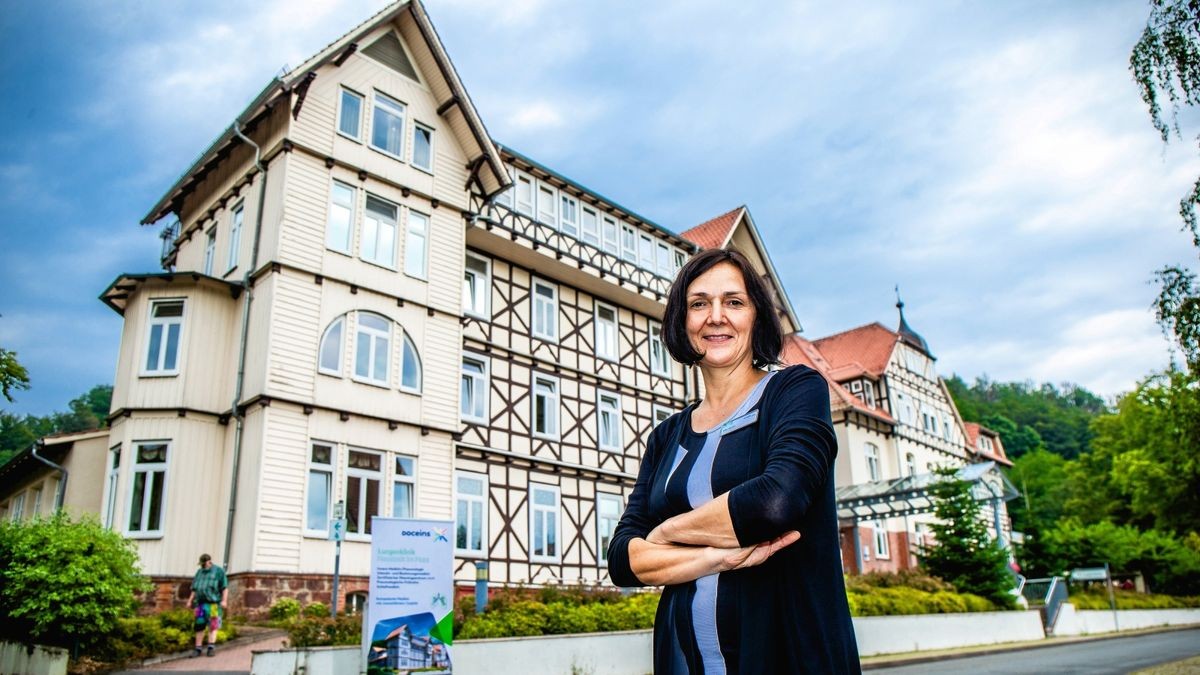 Elke Hirsch ist Geschäftsführerin der Lungenklinik Neustadt. 