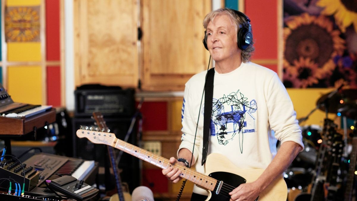 Im Rockdown: Paul McCartney in seinem Studio in Sussex.