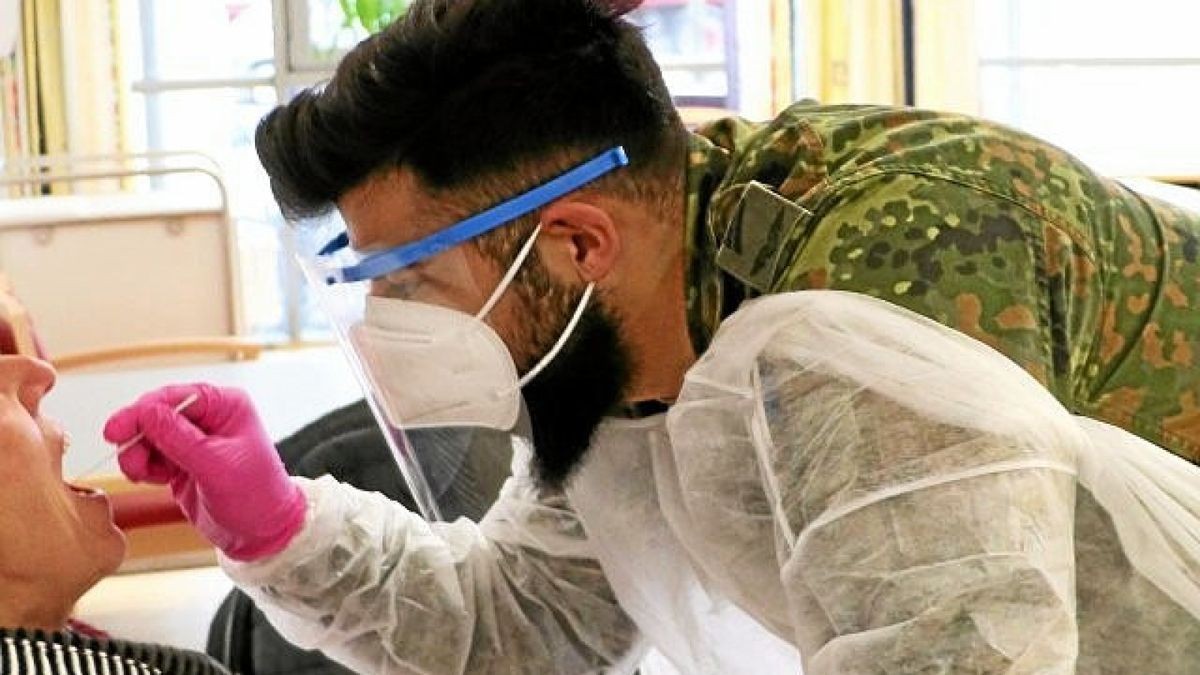 Soldaten aus Erndtebrück helfen beim Kampf gegen Pandemie