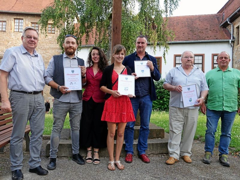 Eine neues Wappen für das neue Amt Creuzburg