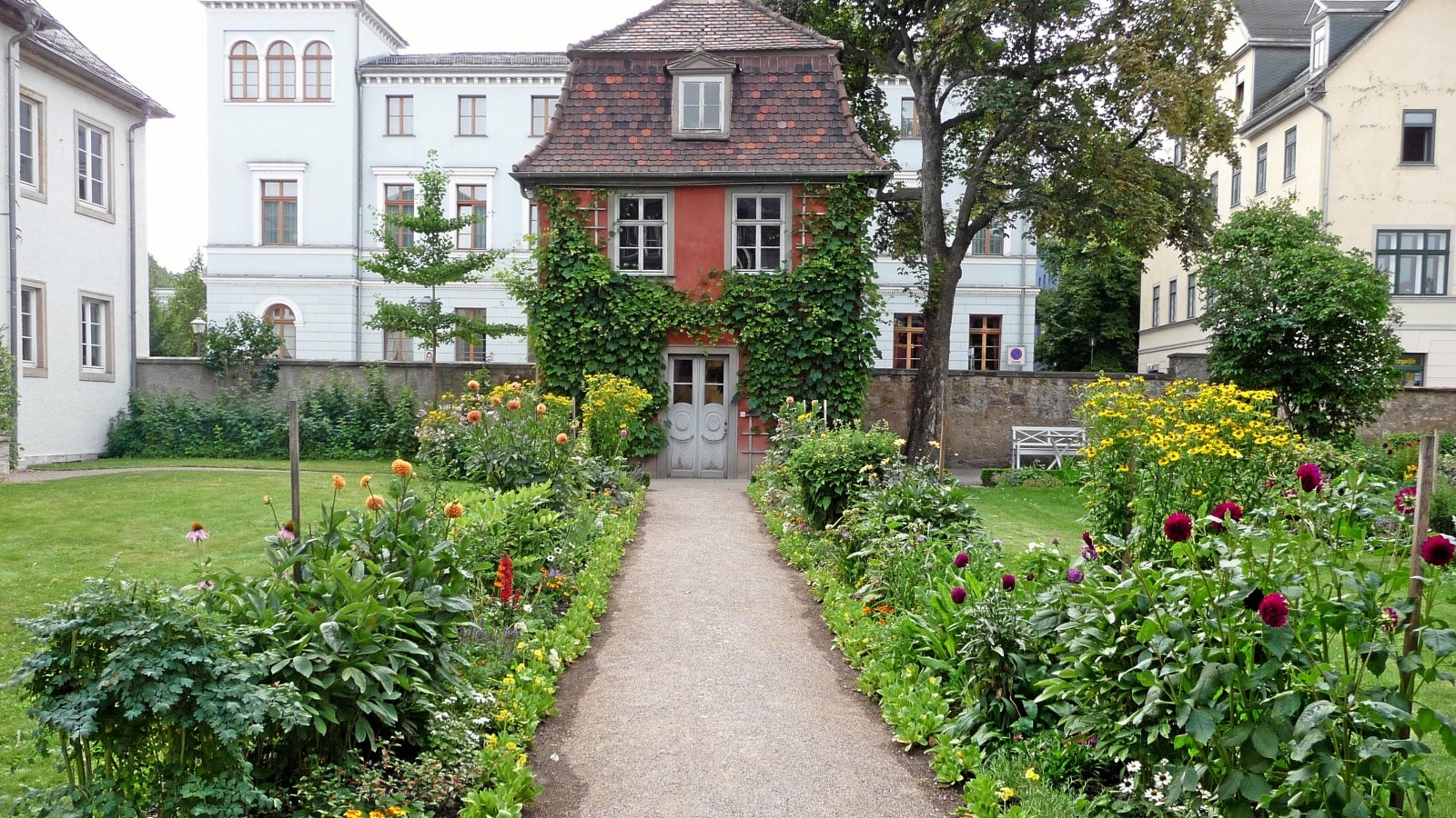Altenburg Goethe im Dichtervergleich und als Gärtner
