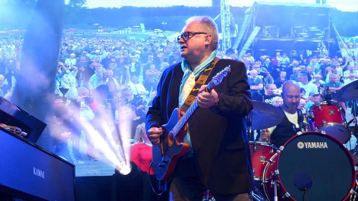 Trotz der Coronaeinschränkungen überwog bei den Gästen die Freude, nach langer Pause endlich wieder ein solch großes Open-Air-Konzert erleben zu können.