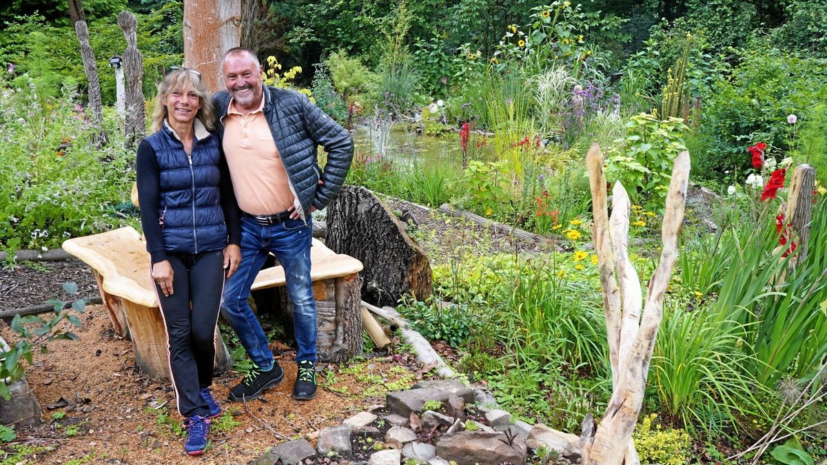 Ein spektakulärer Garten in Eisenberg als Startpunkt für die Offenen Gärten