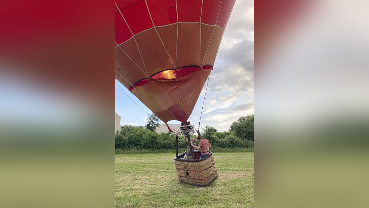 Die Polizei in Arnstadt hatte es unter anderem mit einem auf einen Firmengelände gelandeten Heißluftballon zu tun. (Symbolfoto)