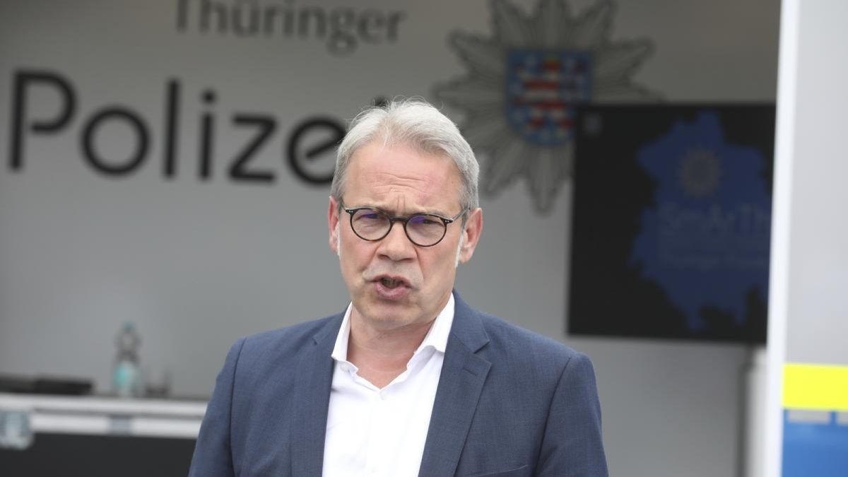 Thüringens Innenminister Georg Maier (SPD)