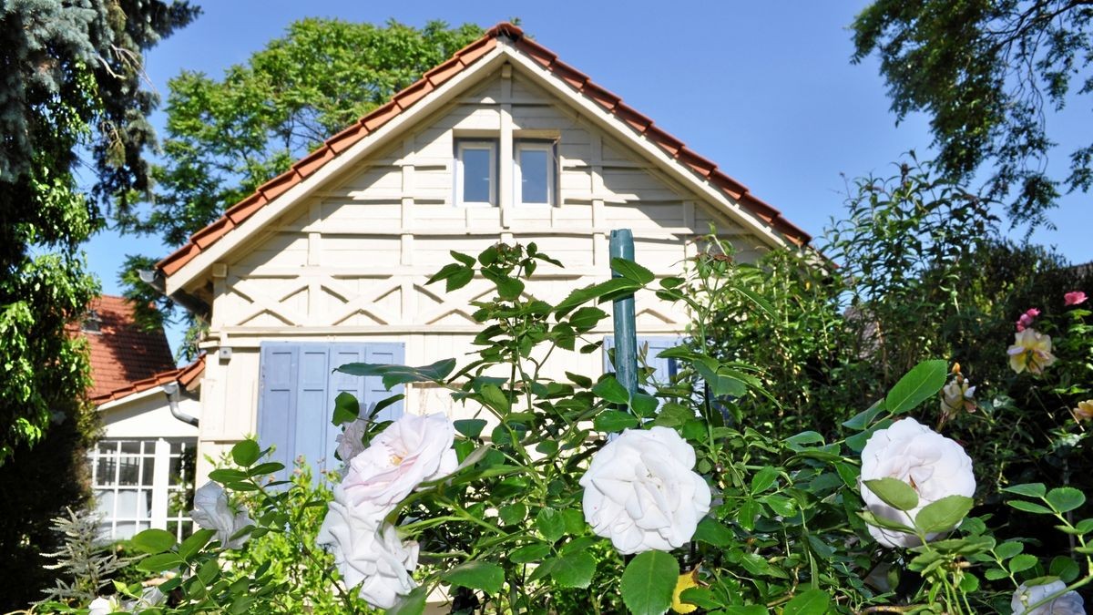 Hannah Höchs Garten und Haus in Heiligensee, einem Ortsteil des Hauptstadt-Bezirks Berlin-Reinickendorf. 