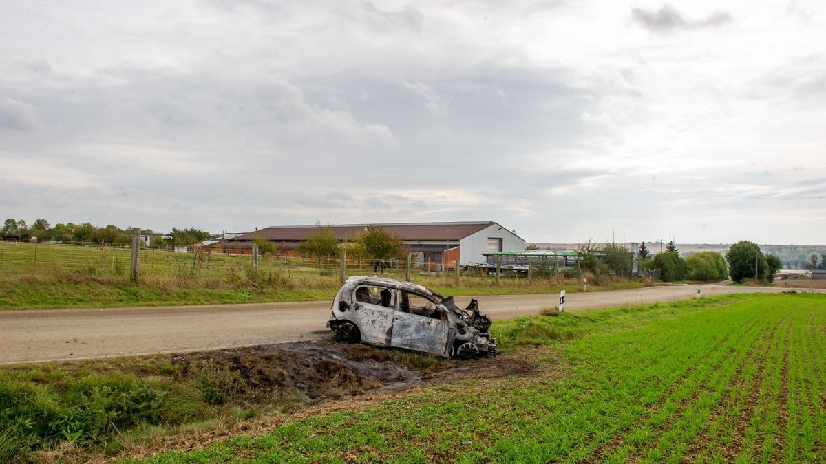 Ein mysteriöser Unfall ereignete sich am frühen Freitagmorgen auf dem Ammerweg am Ortsrand des Mühlhäuser Ortsteils Grabe.