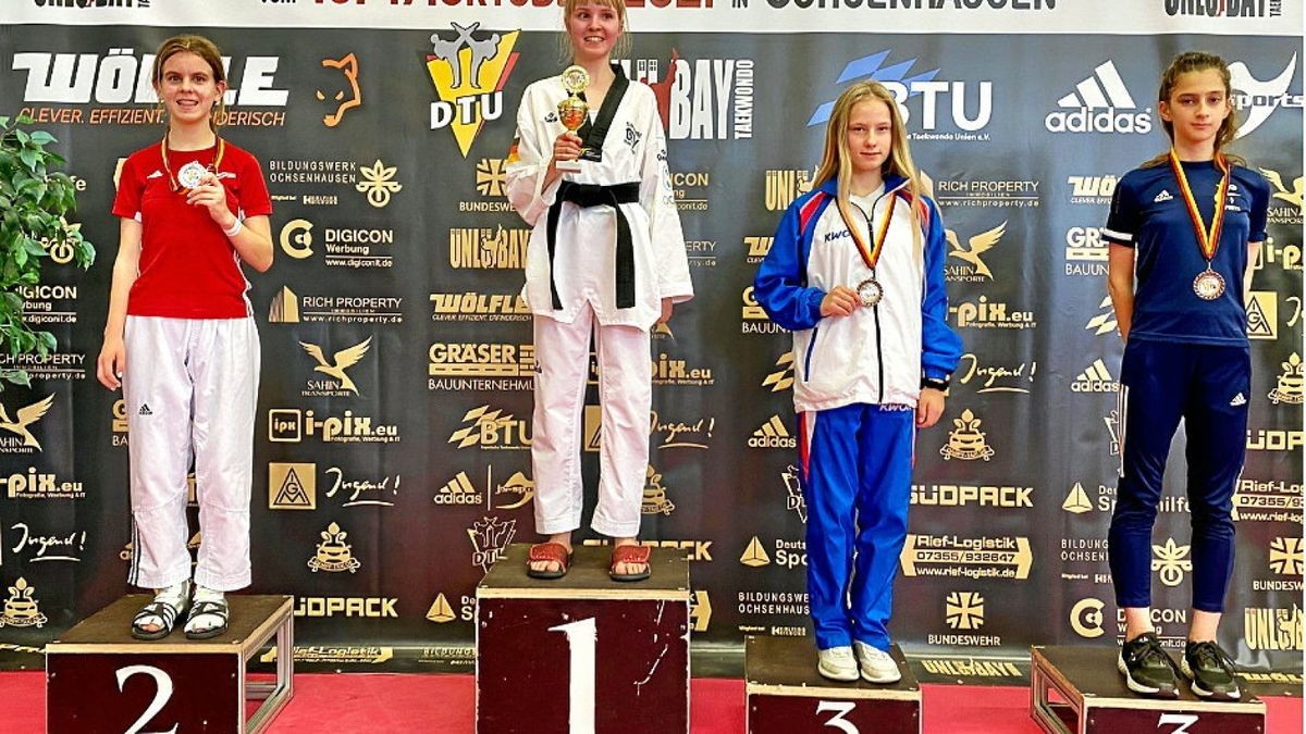 Tugce Nigdeli (ganz rechts) gewann Bronze.