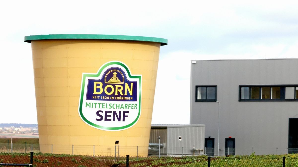 Die Born Senf und Feinkost GmbH im Industriepark Erfurter Kreuz bei Ichtershausen (Ilm-Kreis) produziert ihre Lebensmittel nachhaltig. 