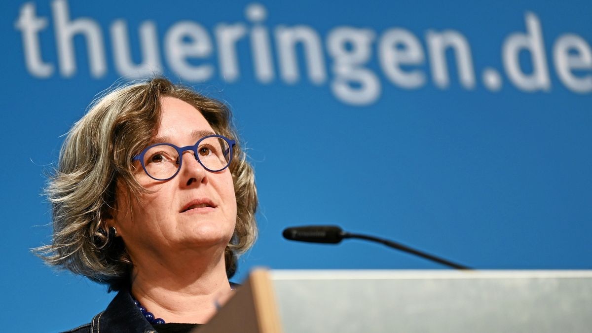 Thüringens Gesundheits- und Sozialministerin Heike Werner (Linke)