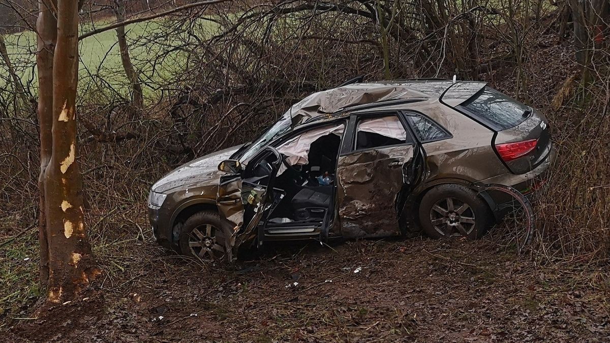 Ein schwerer Unfall ereignete sich am Samstagnachmittag bei Uder im Eichsfeld.