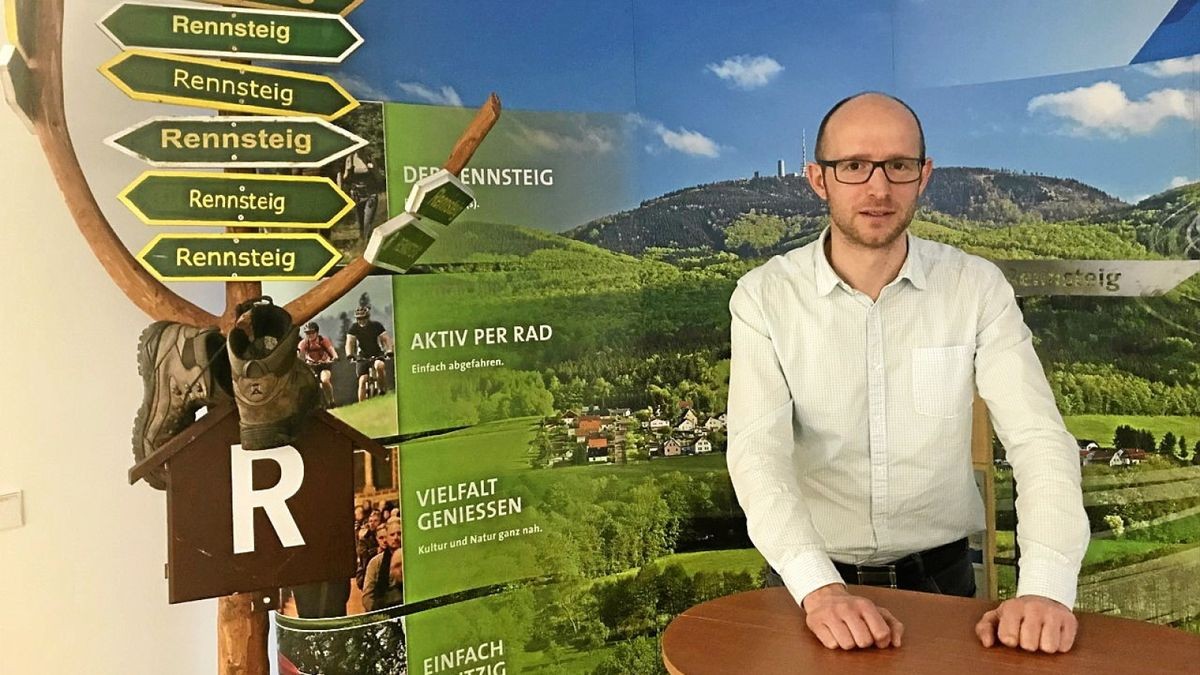 Stefan Ebert vom Regionalverbund Thüringer Wald (Archivfoto). 