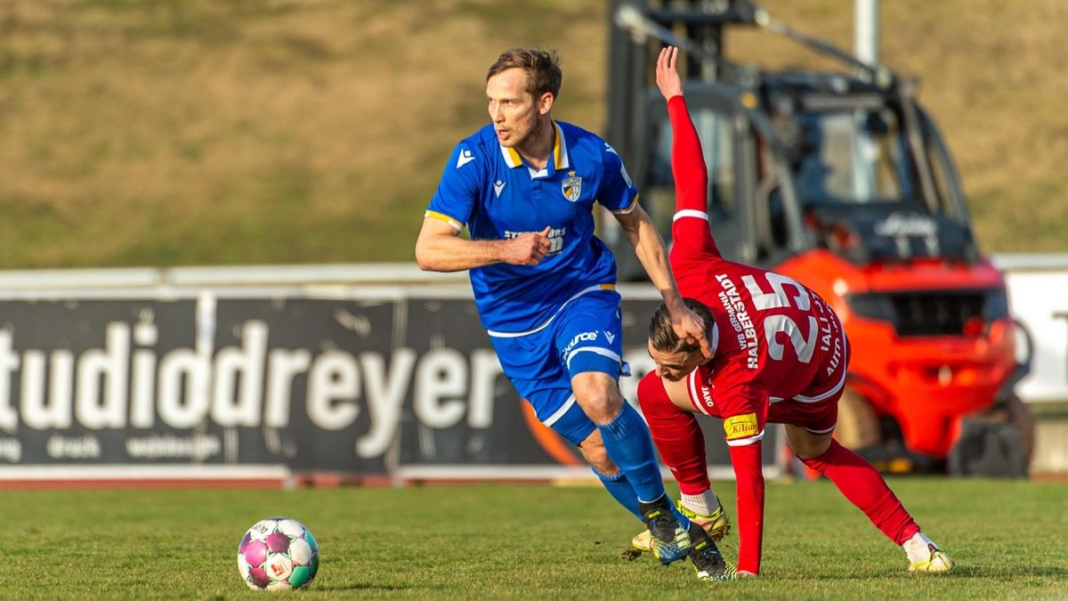 Jenas Trainer Andreas Patz konnte mit dem Auftritt seiner Mannschaft in Halberstadt nicht zufrieden sein. Der FCC war zwar überlegen, hatte mehr Ballbesitz - doch zwingende Chancen blieben Mangelware.