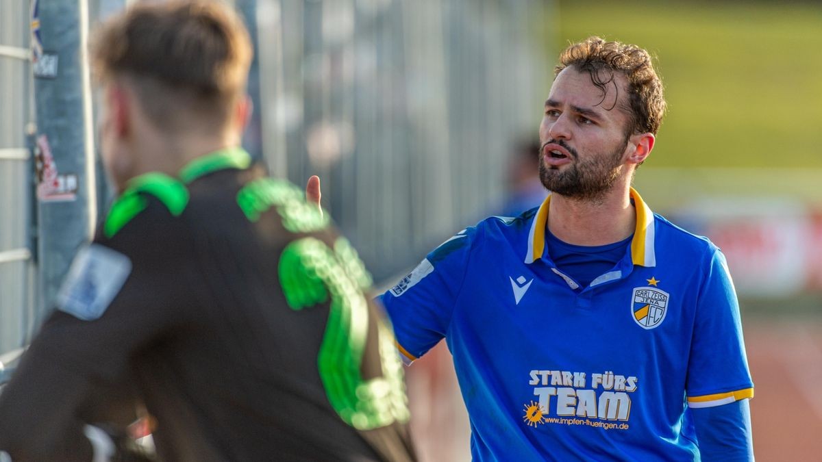 Jenas Trainer Andreas Patz konnte mit dem Auftritt seiner Mannschaft in Halberstadt nicht zufrieden sein. Der FCC war zwar überlegen, hatte mehr Ballbesitz - doch zwingende Chancen blieben Mangelware.