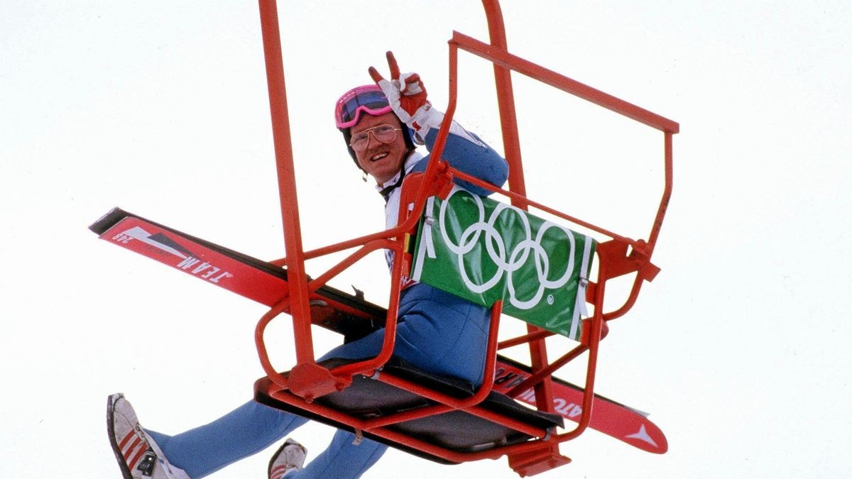 Ein Mann der Show: Michael Edwards, alias „Eddie the Eagle