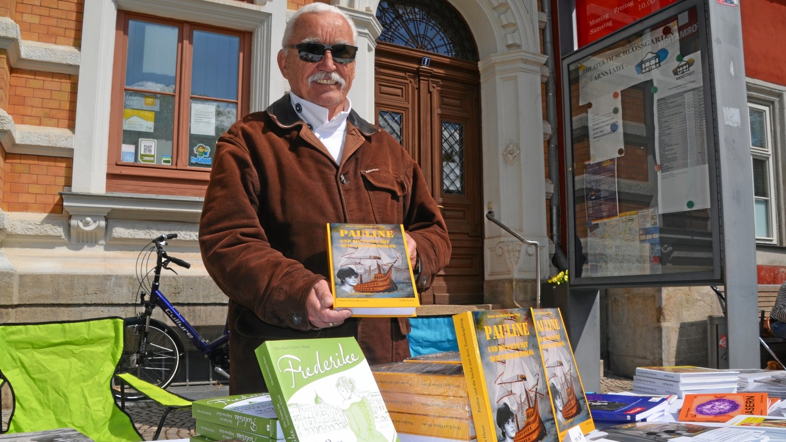 Buchlesung von Otto Kurt Dieter Hesse über einen Totenkopfring