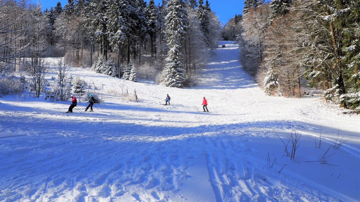 Wintersport im Thüringer Wald