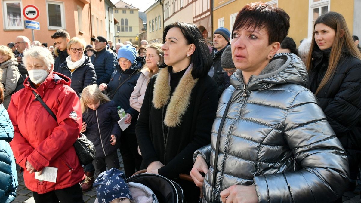 Die traditionelle Palmsonntagsprozession ist am Sonntag durch Heiligenstadt gezogen - erstmals nach zweijähriger Pause wegen der Corona-Pandemie.