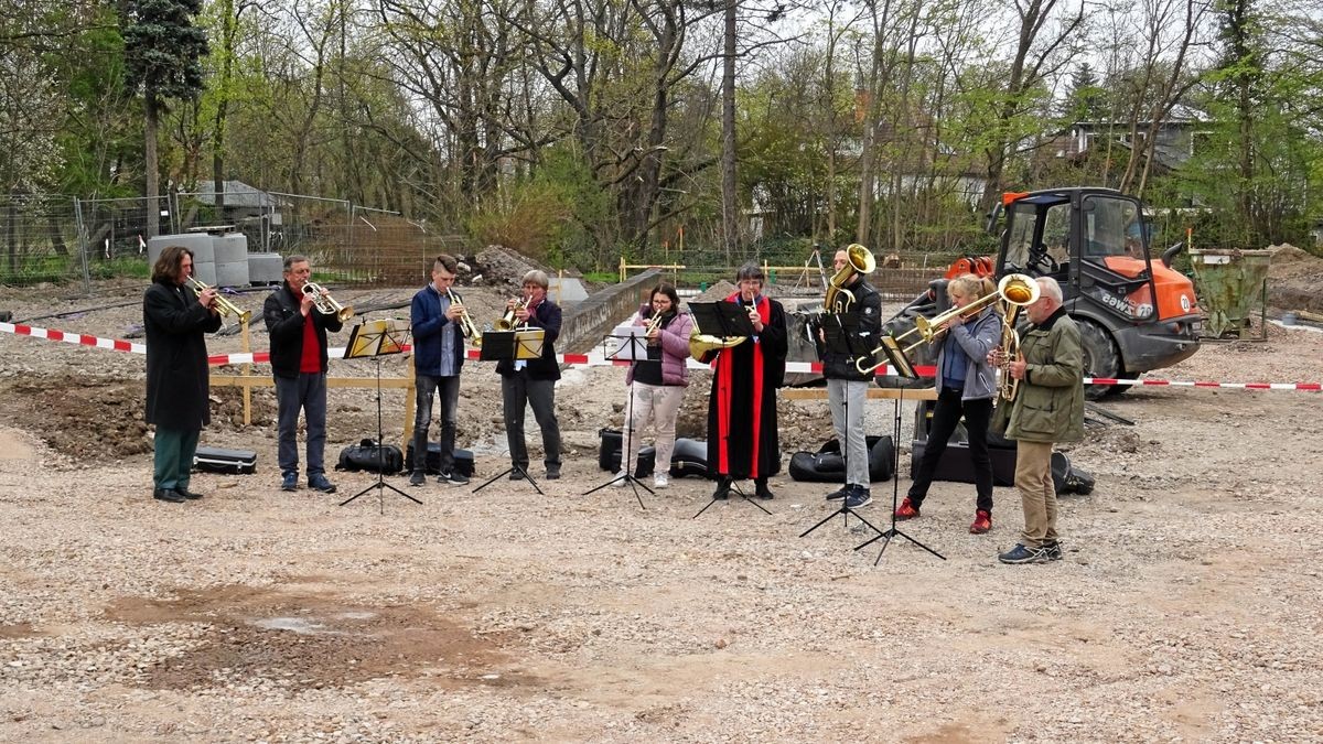 Spatenstich für neuen Kindergarten in Arnstadt