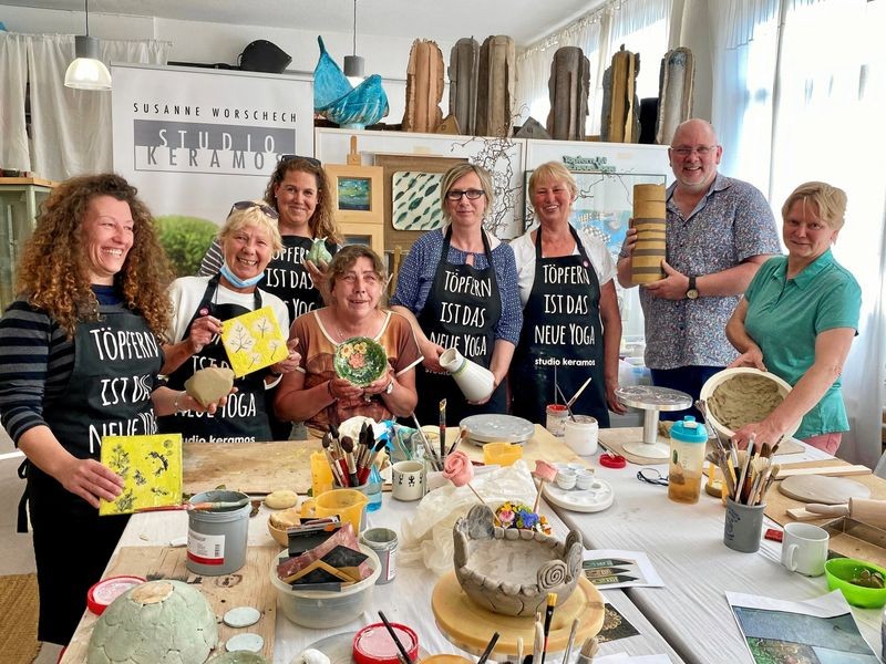 Chancengeberinnen in der Kulturfabrik Apolda Menschen helfen, die