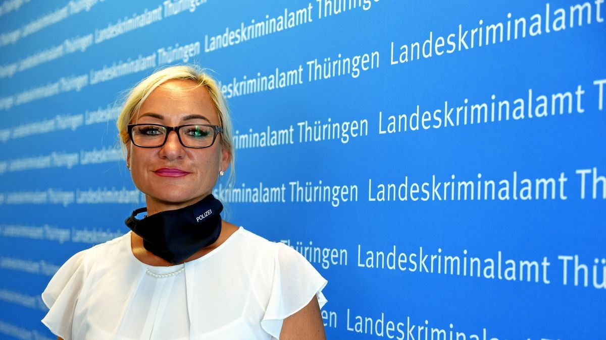 Polizeirätin Helena Loch leitet die im Sommer 2020 neu aufgestellte Thüringer Mordkommission am Landeskriminalamt. 