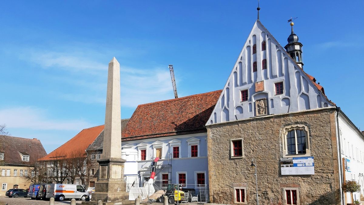 Buttstädt Baustelle Rathaus besichtigen